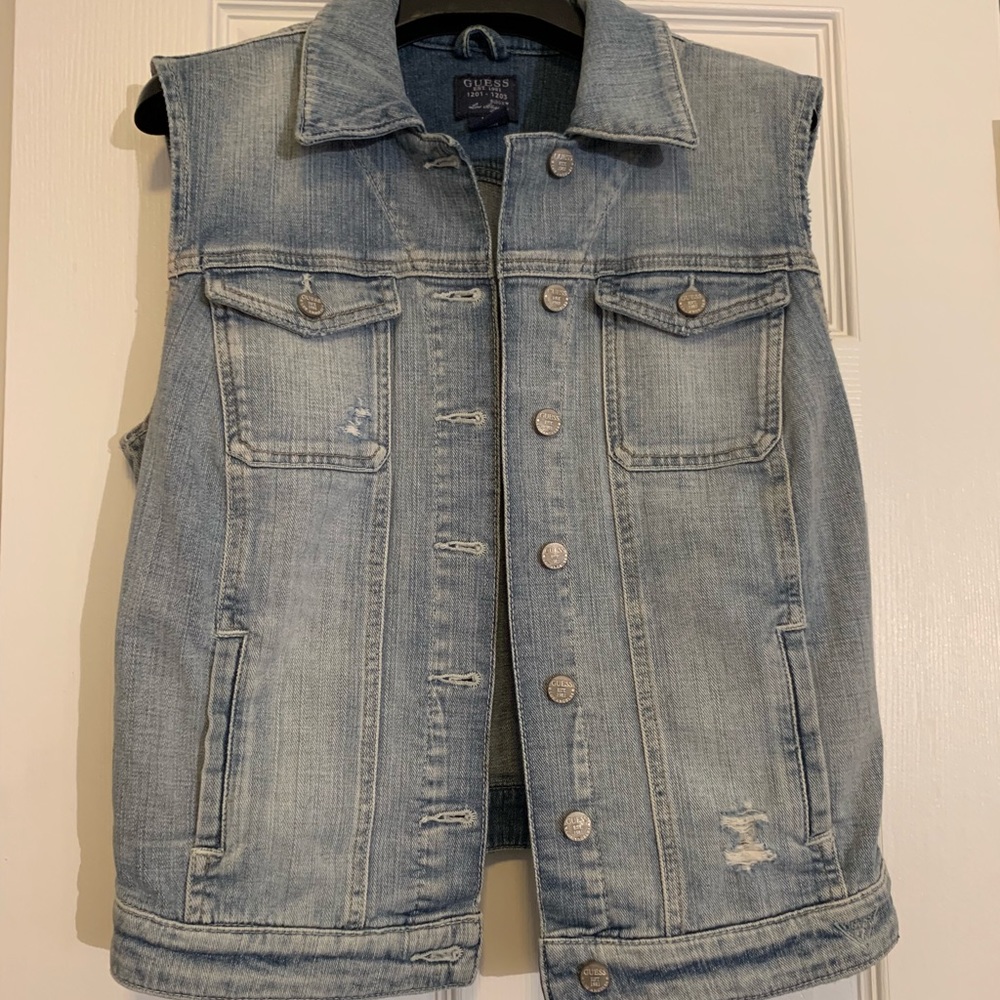 Denim vest